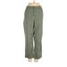 Ann Taylor LOFT Outlet Khaki Pant: Green Bottoms - Women's Size 8