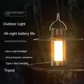 Portable Camping lamp with Magnetic Base LED Portable Lantern Lighthouse 3 Lighting Modes Led