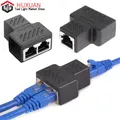 1pc rj45-Anschluss 1 bis 2-Wege-LAN-Ethernet-Kabel-Netzwerk-Splitter-Koppler rj45 cat5/cate6