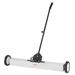 VEVOR 45 50 & 55 lbs Rolling Magnetic Sweeper 18 & 24 inch Push-Type Magnet Pickup Telescoping Handle Workshop Garage Yard