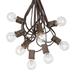 25 Foot G30 Outdoor Globe Patio String Lights - Set of 25 G30 Clear Bulbs