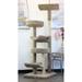 Prestige Cat Trees 130098-Neutral Staggered Cat Tower Cat Tree, Large