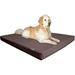 Heavy Duty Orthopedic Gel Memory Foam Pet Bed With Waterproof Internal Case 2 Washable Denim External Cover For Large Dog