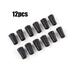 Cumbed Walking Stick Tips 12Pcs Trekking Pole Tips Replacement- Rubber Feet for Hiking Poles Walking Sticks Trekking Poles | Rubber Tip for Walking Sticks Hiking Trekking Poles Boot Tips Rubber Feet