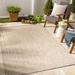 Mark&Day Outdoor Area Rugs 9x12 Agency Cottage Indoor/Outdoor Brown Area Rug (9 2 x 12 )