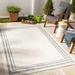 Mark&Day Outdoor Area Rugs 8x10 Agency Cottage Indoor/Outdoor Ivory Area Rug (7 10 x 10 )