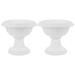 2pcs Plastic Planter Flowerpots Roman Column Flowerpot Flowerpot