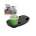 Folding Reclining Chair Clip On Side Table Cup Drink Holder Garden Lounger Tray