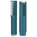 Hair Straightener Styling Comb Hair Straightener Brush and Curler with 4 Temp Fast Heating Anti Scald Professional Hair Straightener Comb for Home Travel Salon Green