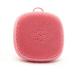 Silicone exfoliator brush manual facial cleanser exfoliator brush gentle facial scrub brush - pink