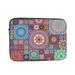 LNWH Abstract Mandala Flowers Pattern Laptop Sleeve Notebook Computer Pocket Tablet Briefcase Carrying Bag 17 inch Laptop Case