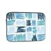 LNWH Blue Graffiti Stripes Pattern Laptop Sleeve Notebook Computer Pocket Tablet Briefcase Carrying Bag 17 inch Laptop Case