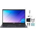 ASUS 15.6 FHD VivoBook Go L510 Ultra Thin Laptop Intel Celeron N4020 1.1GHz 4GB RAM 128GB eMMC 1 Year Office 365 included Win11 Backlit Keyboard 180 Degree Hinge Black + Mazepoly Accessories