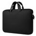 Laptop Case 15.6 Inch Laptop Carrying Case Slim Laptop Bag for Men Women Laptop Bag for College School Office Business Travel Black