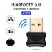 BOLLSLEY Bluetooth Adapter For PCï¼Œ USB Mini Bluetooth 5.0 Dongle For Computer Desktop Wireless Transfer For Laptop Bluetooth Headphones Headset Speakers Keyboard Mouse Printer Windows 10/8.1/8/7
