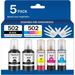 502 Ink Refill Bottles (Non-Sublimation Ink) Replacement for Epson 502 T502 Refill Ink Refill Bottles Compatible