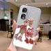 For Honor 90 Merry Christmas Phone Case Soft Silicone Happy New Year Cartoon Deer Funda For Honor90 Capa Shell Transparent Back