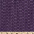 Honeycomb Bubble Jacquard Performance Knit Moisture Wicking Wrinkle Resistant Stretch 59/60 Fabric By The Yard - Purple