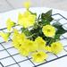 Seven-Pronged Simulation Of Morning Glory Morning Glory Simulation Of Morning Glory Wedding Home Decoration Artificial Flowers Artificial Flowers Home Furnishings Hanging Orchids Floral