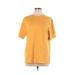 Nike Active T-Shirt: Yellow Activewear - Women's Size Large