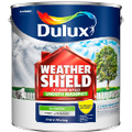 Dulux Paint Mixing Weathershield Smooth Masonry Paint Sloe Flower, 5L