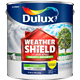 Dulux Paint Mixing Weathershield Smooth Masonry Paint Gentle Gold 3, 5L