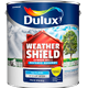 Dulux Paint Mixing Weathershield Textured Masonry Paint Steel Symphony 6, 5L