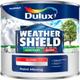 Dulux Paint Mixing Weathershield Quick Dry Exterior Gloss WAXED WOOD, 1L
