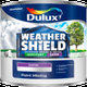Dulux Paint Mixing Weathershield Quick Dry Exterior Satin Grey Steel 4, 1L