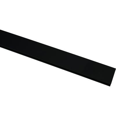 Gardinenstange "Matteo mit Innenlauf, rechteckig", schwarz (schwarz, matt), B:160cm, Aluminium, SCHÖNER WOHNEN-KOLLEKTION, Gardinenstangen Image