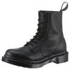 Schnürboots DR. MARTENS "1460 Pascal Mono", Damen, Gr. 43, schwarz (schwarz, mono), Leder, casual, Schuhe, Schnürschuh, Festival, Stiefelette mit praktischer Schnürung