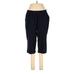 Lands' End Casual Pants - High Rise: Blue Bottoms - Women's Size Large