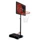 Bee-Ball BB-05 Adjustable Basketball Hoop, Superior UV Resistant PE Backboard, Anti-Rust Powder Coated Stand, Ring Height from 1.6-2.1 Metres (5.2 ft -6.8 ft) - Includes Size 5 BasketBall