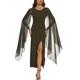 Très Chic Mailanda Women's Vampire Costume Dress Vintage Gothic Cosplay Elegant Sleeve Formal Evening Gowns Maxi Dresses