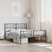 Red Barrel Studio® Open-Frame Bed in Black | 35.4 H x 61.4 W x 81.5 D in | Wayfair 93C25ED0E025483F9A4EA184A67E8D31