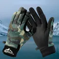 1 Pair Winter Fishing Gloves 3 Finger Flip Fingerless Gloves Non-slip Waterproof Warm Winter Gloves