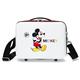 Disney Mickey 3D Weißer anpassbarer Kulturbeutel, 29 x 21 x 15 cm, starres ABS, 9,14 l, 0,8 kg