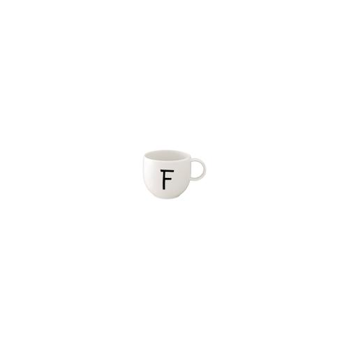 like. by Villeroy & Boch LETTERS Kaffeebecher ‚F‘ 330 ml
