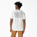 Dickies Men's Workwear Sign Heavyweight T-Shirt - White Size 2Xl (A8615)