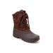 Women's Casey Waterproof Weather Boot by JBU in Brown (Size 9 M)