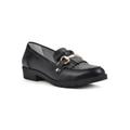 Women's Galeena Casual Flat by Cliffs in Black Smooth (Size 11 M)