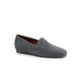 Women's Vista Casual Flat by SoftWalk in Smoke Suede (Size 10 M)