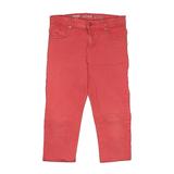 Gymboree Jeans - Adjustable: Red Bottoms - Kids Girl's Size 14