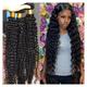 Human Hair Bundles Deep Wave 28 30 32 40 Inch Remy Brazilian Hair Weave Human Hair Bundles Natural Color Water Curly 100% Human Hair Extension Double Weaving hair bundle/Hair Extensions (Size : 22 24
