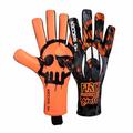 HO Soccer First Evolution III Graffiti Creepy Orange Goalkeeper Gloves, Unisex Adult, Orange/Black, 7