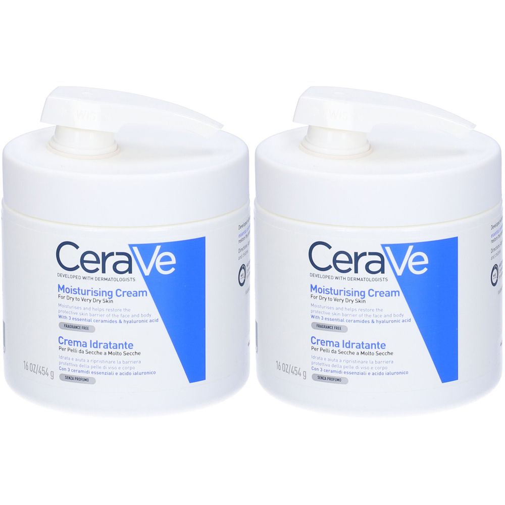 CeraVe Crema Idratante 2x454 g