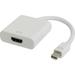 Volkano MiniPort Series Mini DisplayPort to 4K HDMI Converter (3.9", White) VK-20048-WT