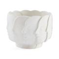 Jonathan Adler Dora Porcelain Decorative Bowl Porcelain in White | 10.38 H x 8.63 W x 8.63 D in | Wayfair 33342