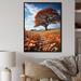 Latitude Run® A Canopy Tree in Wildflowers I - Print on Canvas Metal | 32 H x 16 W x 1 D in | Wayfair 1BC7BF63A8464B318C61587F99B40718