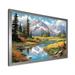 Millwood Pines Colorado Mountain Senerity I Plastic | 34 H x 44 W x 1.5 D in | Wayfair 9E8F33BCB5DA428EA860510B79732EB2